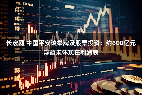 长宏网 中国平安谈举牌及股票投资：约600亿元浮盈未体现在利润表